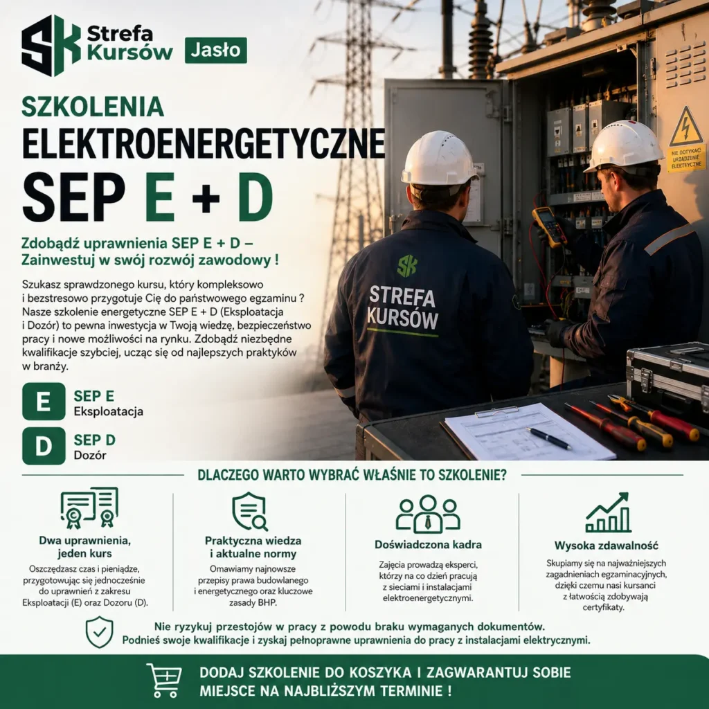 Szkolenia energetyczne SEP E+D