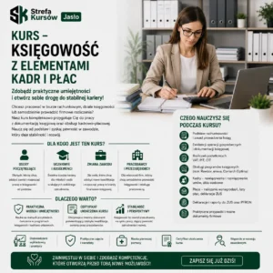 kursy jasło, księgowość z elementami kadr i płac