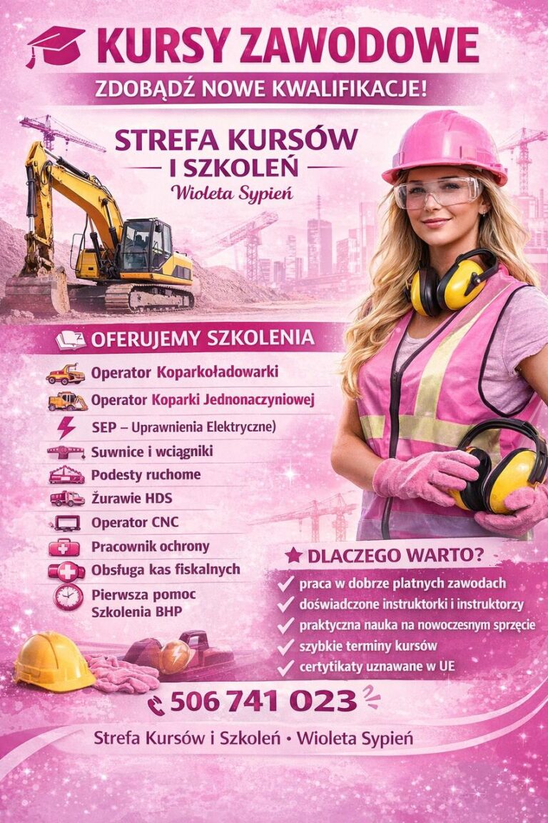 Kursy zawodowe Jasło