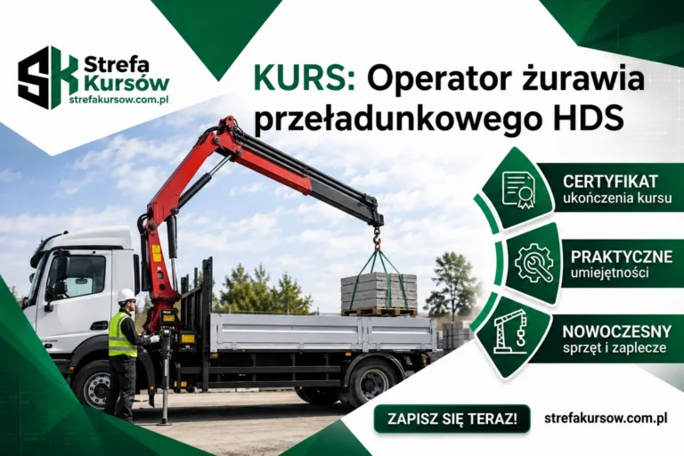 Kurs na Operatora żurawia przeładunkowego HDS Jasło 13.07.2026
